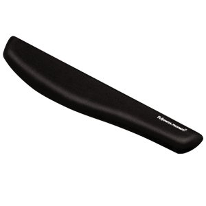 Fellowes 9252103 descansa muñecas Tela, Espuma Negro