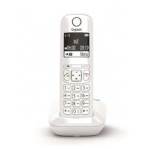 Gigaset AS690 Teléfono DECT/analógico Identificador de llamadas Blanco