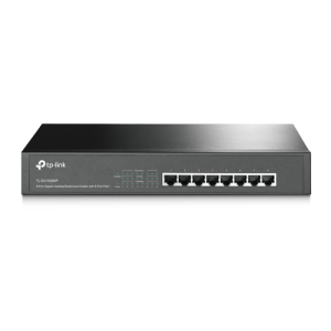 TP-Link TL-SG1008MP Gigabit Ethernet (10/100/1000) PoE Negro - Hub Switch
