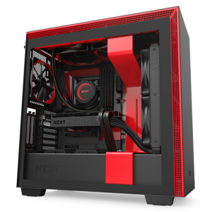 NZXT H710i Midi Tower Negro, Rojo - Caja Ordenador
