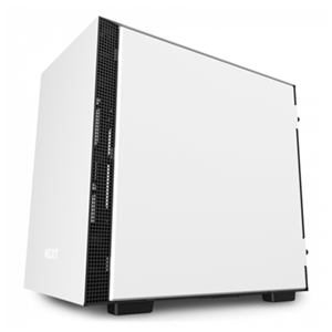 NZXT H210 Mini Tower Negro, Blanco