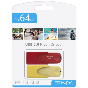 PNY Twin Pack Limited Edition 2x64GB USB 2.0 - Pendrive