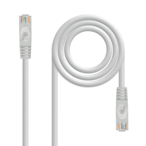 Nanocable Cable de red latiguillo RJ45 LSZH Cat.6A UTP AWG24 Gris 2.0 m