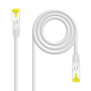 Nanocable Cable de red latiguillo RJ45 LSZH Cat.6A SFTP AWG26, Blanco, 0.5m Nanocable Cable de red latiguillo RJ45 LSZH Cat.6A SFTP AWG26, Blanco, 0.5m