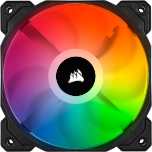 Corsair CO-9050093-WW ventilador de PC Carcasa del ordenador 12 cm Negro, Gris