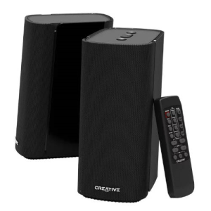 Creative Labs T100 Rango completo 20 W Negro Inalámbrico y alámbrico