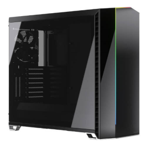 Fractal Design Vector RS Dark Tempered Glass Tower Negro, Transparente - Caja Ordenador