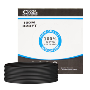 Nanocable Red RJ45 Cat.6 UTP AWG24 Exterior 100 M - Cable