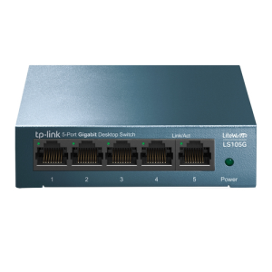 TP-LINK LS105G Gigabit Ethernet (10/100/1000) Azul - Switch