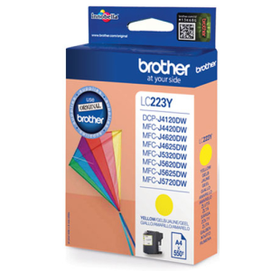 Brother LC-223YBP cartucho de tinta Original Amarillo 1 pieza(s)
