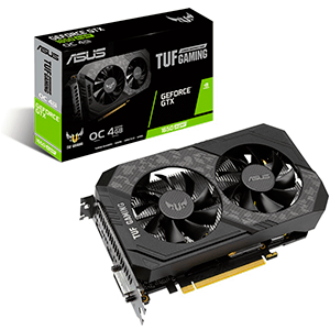 ASUS TUF GeForce GTX 1650 Super Gaming 4GB GDDR6 - Tarjeta Grafica Gaming