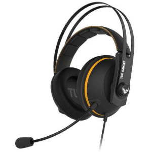 ASUS TUF Gaming H7 - PC-PS4-PS5-XBOX-SWITCH-MOVIL  - Negro - Amarillo - Auriculares Gaming