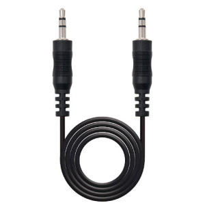 Nanocable 10.24.0105 cable de audio 5 m 3,5mm Negro
