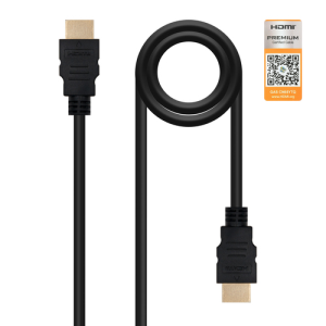 Nanocable HDMI V2.0, 1.5m Tipo A Negro - Cable