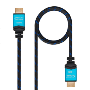 Nanocable Cable HDMI V2.0 4K@60GHz 18GBps A/M-A/M, negro, 2.0 m.