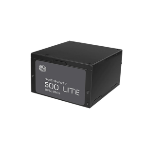 Cooler Master MasterWatt Lite 500 W 20+4 pin ATX Negro - Fuente Alimentacion