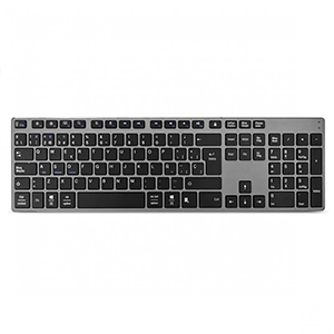Subblim Adcanced Extended Wireless Bluetooth Aluminio Gris - Teclado