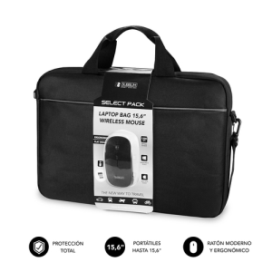Subblim Pack Laptop Bag 15.6´´ + RatonSelect - Maletin