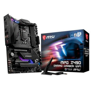 MSI MPG Z490 Gaming Carbon Wifi LGA 1200 ATX Intel Z490 - Placa Base