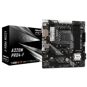 Asrock A320M Pro4-F Zócalo AM4 Micro ATX AMD A320 - Placa Base Asrock A320M Pro4-F Zócalo AM4 Micro ATX AMD A320 - Placa Base