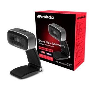 AVerMedia PW310 2 MP USB 2.0 Negro - Webcam para PC Hardware en GAME.es