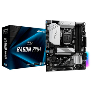 ASRock B460M Pro4 LGA 1200 Micro ATX Intel B460 - Placa Base