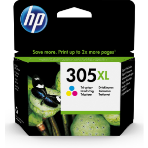 HP 305XL Original Cian, Magenta, Amarillo - Cartucho Impresora
