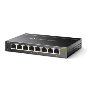 TP-Link TL-SG108S Gigabit Ethernet (10/100/1000) Negro - Hub Switch