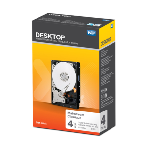 Western Digital Desktop Everyday 3.5" 4TB Serial ATA III - Disco Duro