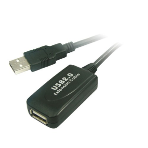 Nanocable CABLE USB 2.0 PROLONGADOR CON AMPLIFICADOR, TIPO A/M-A/H, 5.0 M
