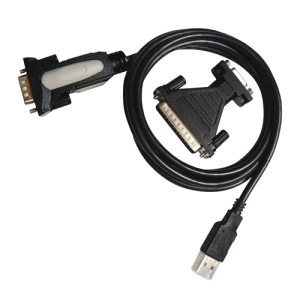 Nanocable CONVERTIDOR USB A SERIE, TIPO A/M-RS232 DB9/M DB25/M, 1,8 M
