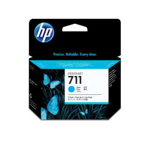HP 711 Original Cian 3 pieza(s)