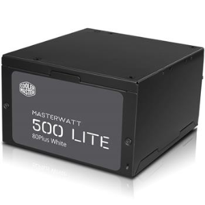 Cooler Master MasterWatt Lite 500 W 20+4 pin ATX Negro - Fuente Alimentacion