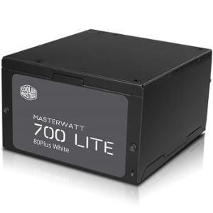 Cooler Master MasterWatt Lite 700 W 20+4 pin ATX Negro - Fuente Alimentacion