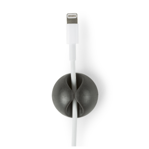 Quick Media CMCCS Organizador Cables Escritorio Gris - Soporte
