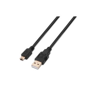 Nanocable 10.01.0403 USB A 2.0 3m Negro - Cable