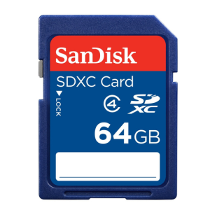 Sandisk 64GB SDXC Clase 4 - Tarjeta Memoria