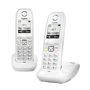 TELEFONO INALAMBRICO SIEMENS-GIGASET AS405 DUO BLANCO