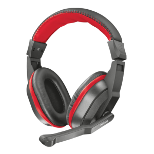 Trust 21953 Negro Rojo - Auriculares