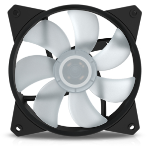 Cooler Master MasterFan MF121L RGB Carcasa del ordenador Ventilador 12 cm Negro, Transparente