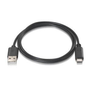 Nanocable USB 2.0, 1m cable USB USB C USB A Negro