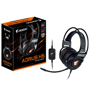 Gigabyte AORUS H5 RGB Negro - Auriculares para PC Hardware en GAME.es