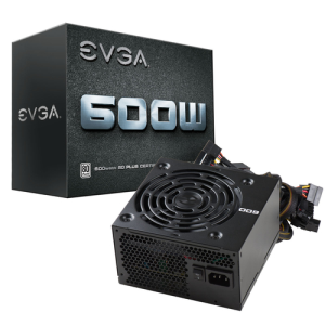 EVGA 600W 24-pin ATX Negro - Fuente Alimentacion