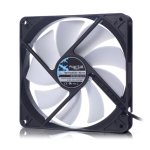 Fractal Design Silent Series R3 14cm Negro Blanco - Ventilador Caja