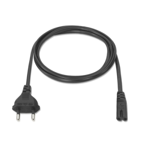 Nanocable 10.22.0402 Corriente CEE7/16 C7 acoplador 1.5m Negro - Cable Nanocable 10.22.0402 Corriente CEE7/16 C7 acoplador 1.5m Negro - Cable