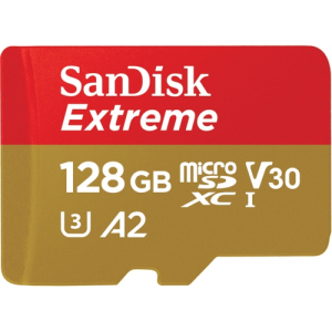Sandisk 128GB Extreme microSDXC Clase 10 - Tarjeta Memoria