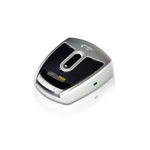Aten 2-Port USB 2.0 Peripheral Switch 480 Mbit/s Negro, Plata Aten 2-Port USB 2.0 Peripheral Switch 480 Mbit/s Negro, Plata