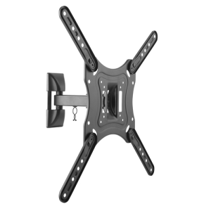 TooQ Giratorio e Inclinable 23”- 55”, con Dos Pivotes, Negro - Soporte