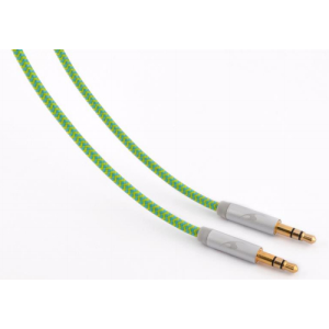 Bluestork TRENDY-AUX-F cable de audio 1,2 m 3,5mm Verde