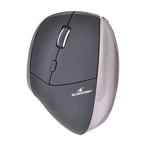 Bluestork M-WL-ERGO-BK ratón RF inalámbrico 1200 DPI mano derecha